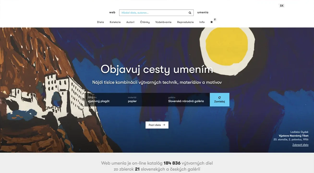 Web Umenia