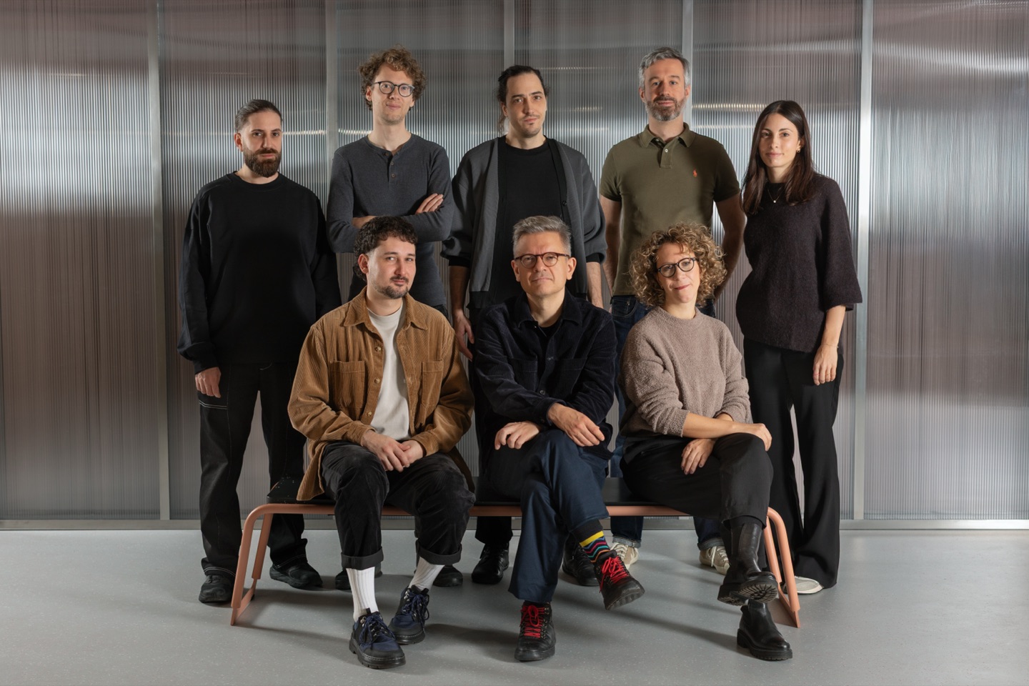 The Metafori team in the studio